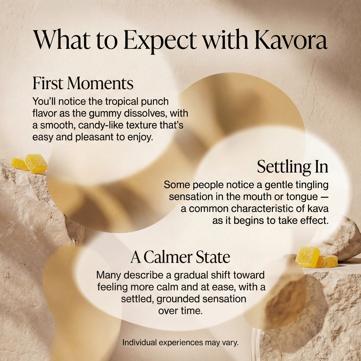 Kavora™ Daily Calm Kava Root Gummies