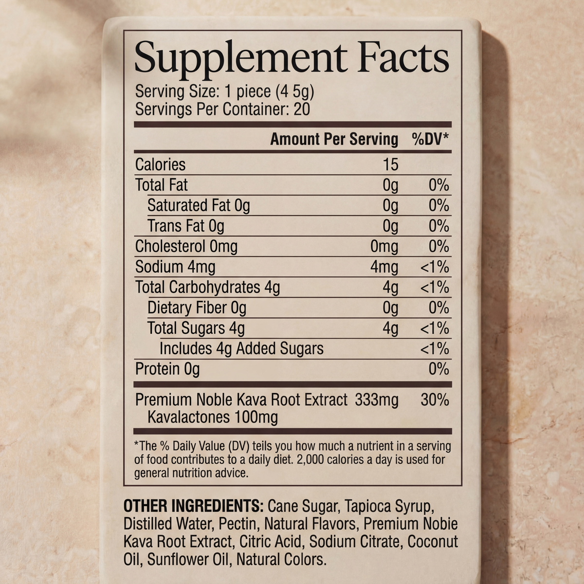 Kavora™ Daily Calm Kava Root Gummies